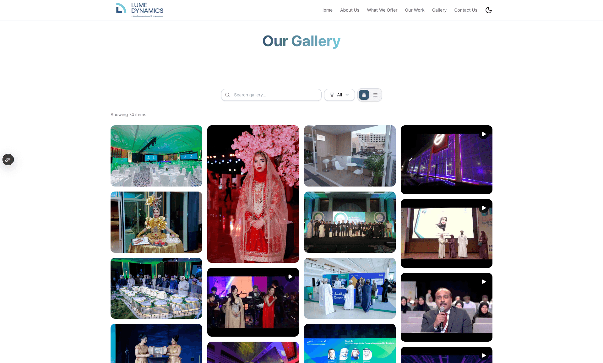 Event Portfolio Gallery